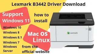 Lexmark B3442 Driver Download and Setup Windows 11 Windows 10, Mac 13, Mac 12