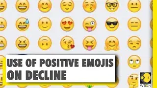 Emoji use trends around the world | Positive smiley emojis decline