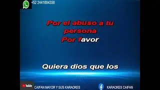 PEPE AGUILAR - PERDONAME ... KARAOKE