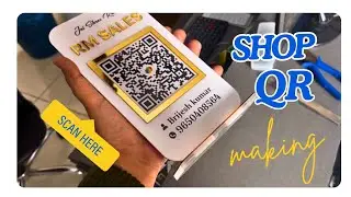 Gpay Qr Payment Scanner Making Video | Acrylic Qr stand 🔥