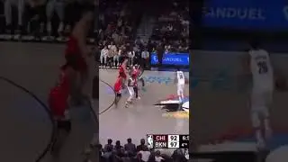 Th Nets with pristine ball movement off the pick and roll