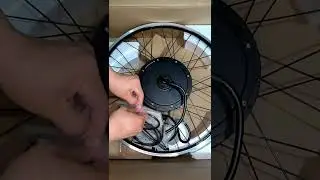 Hub motor kit unboxing video
