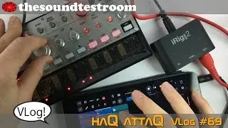 Volca Bass and MODSTEP for iPad Quick Jam │ haQ VLog 69
