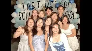 SENIOR DIARIES: last full week (senior sunset, grad party)