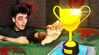 I TRIED BEATING The EASIEST Game On ROBLOX...