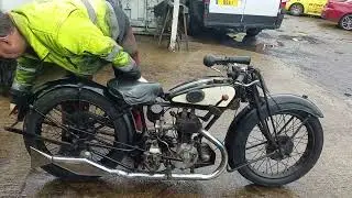1928 Matchless T3 500cc at Andy Tiernans #08762MCH
