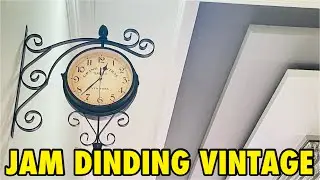 JAM DINDING VINTAGE EROPA MODEL 2 SISI