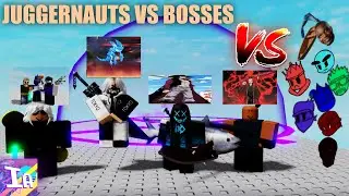 Juggernauts vs Bosses | Item Asylum Roblox