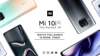 Mi 10i | Livestream at 12PM | #ThePerfect10