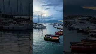 Эхо прошлого и настоящего 🌋 #echo #time #napoli #italy #travel #europe #vibes #sea #yacht #europe