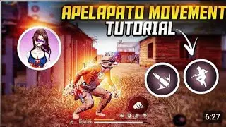 @ApelapatoGo Movement Trick Handcam Tutorial | Movement Speed Trick | Apelapato Trick | Free Fire 