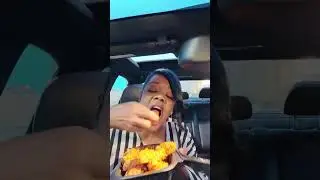 POPEYES SIGNATURE HOT WINGS WITH SWEET HEAT SAUCE & HONEY YUMMY!😋❤️ #mukbang #food #trending #foodie