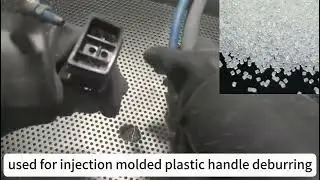 Nylon Plastic Deflashing Media for Phenolic Part