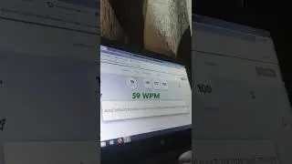 Learn English Typing /59 WPM/ eng typing for upsssc JA