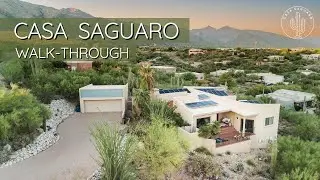Tucson Arizona Fully Furnished Vacation Home | Casa Saguaro Tour
