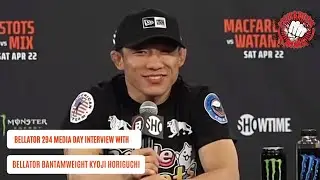 Bellator 295 Media Day Interview With Kyoji Horiguchi