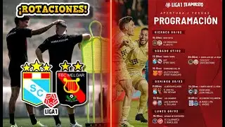 SPORTING CRISTAL VS MELGAR / LA ROTACI&Oacute;N DE REYNOSO / PROGRAMACI&Oacute;N DE LA FECHA 2 EN LIGA 1 +NOTICIAS