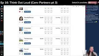 Ep 16: Think Out Loud - Live #UX Design for language learning partners