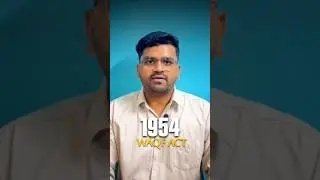 WAQF ACT 1954 #waqf_board #waqfboardbill #waqfboardact #india #bjp #modi #study #ytshorts #education