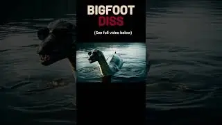 Nessie&rsquo;s Bigfoot Diss Track (Short Version) #lochnessmonster #veo3 #bigfoot