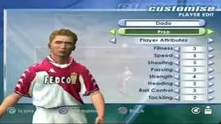 AS Monaco Fifa 2001 Squad Faces Gallardo Simone Nonda Porato Prso Rafael Marquez Giuly