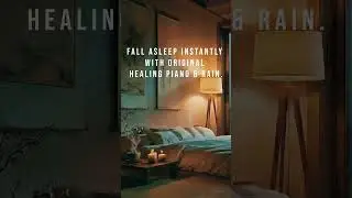 Can't sleep? Step into the coziest room... 🌿 #Shorts #DeepSleep #RainS