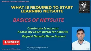 Introduction to NetSuite | Oracle Account Setup & NetSuite Access Process