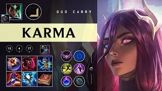 Karma Carry vs Jhin - EUW Master Patch 26.02