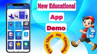 Educational App AiA File || Kodular || Fully Dynamic App