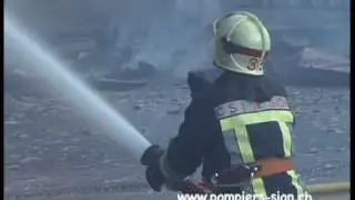 Fire in Sion - 6th July 2009
