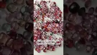 Natural Burmese Spinels for Sale | Spinel Gemstone Prices