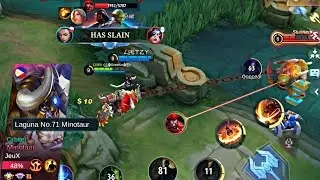 FRANCO ENCOUNTER GLOBAL MINOTAUR 😱 | FRANCO HOOK MONTAGE | MOBILE LEGENDS BANG BANG