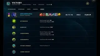 Aurelion sol 12/9/16 Aftershock HP SPLIT PUSH build (tank demolishing tower)