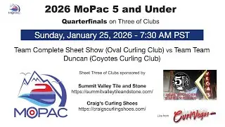 2026 MoPac 5 and Under: Quarter Finals on Three of Clubs - Complete Sheet Show vs. Team Duncan