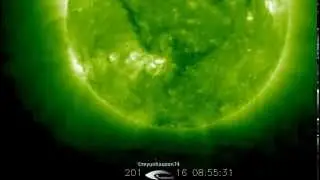 UFO activity in the orbit of the Sun July 16, 2011