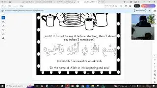 Learning Daily Supplications for kids