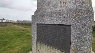 monument to the first ever transatlantic wireless signal
