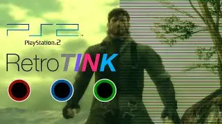 Retrotink 5X Pro and PS2 -Scanlines PVM-600 Mask-  Comparison !!Watch 4K full screen!!