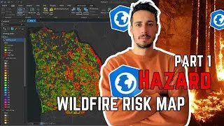WILDFIRE RISK MAP (PART 1/2) HOW TO CREATE A WILDFIRE HAZARD MAP IN ARCGISPRO - TUTORIAL