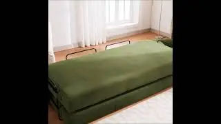 Corduroy Folding Sleeper Sofa Bed
