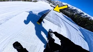 POV: Катаюсь на сноуборде, но на самом деле отправляю! 🔥