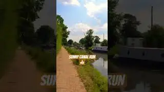Canal TIMEWARP Run #larkrunninguk #timewarp #canalrural