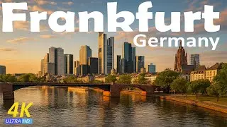 Frankfurt – Germany 🇩🇪 | City Walk – Part 2 | 4K UHD