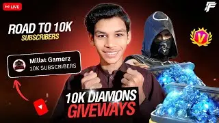 PAKISTAN SERVER LIVE DAIMONDS💎 GIVEWAYS CUSTOM ROOM | GARENA FREE FIRE | MILLAT FF LIVE