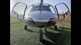 Vírník Argon a let pro náhradní díly do firmy Ultralight Maintenance. Gyrocopter Argon.