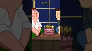 Jake Ryan comes to Peter's birthday..🤣👊 #familyguy #shorts #funny