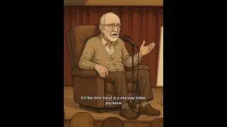 time travel is a one way ticket #comedy #philosophy #knowledge #wisdom #timetravel #time
