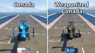 Conada Vs Weaponized Conada - Which is Best? GTA online San Andreas Mercenaries Update