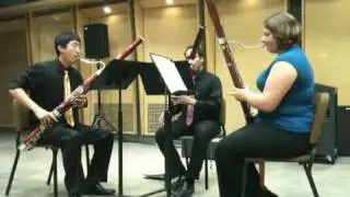 Three pieces for bassoon trio by Carl Nielsen