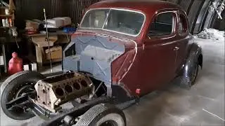 1937 FORD COUPE / МЕСТО НАХОДКИ АМБАР 57 ЛЕТ / ДРЭГ-АВТОМОБИЛЬ 50-Х ГОДОВ, ОДНА СЕМЬЯ, ПРИОБРЕТЕН В 1937 ГОДУ.